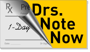 Drs. Note Now 1-day logo