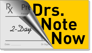 Drs. Note Now 2-day logo
